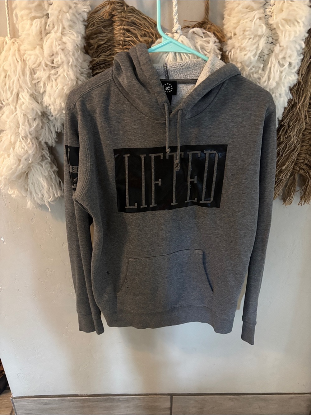 Lrg Gray 'Lifted' Pullover Hoodie